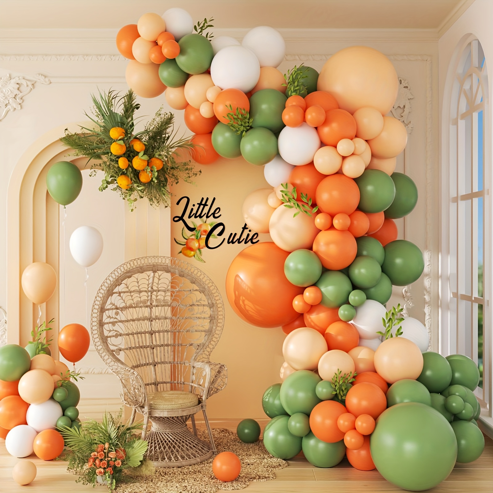 Lot De 124 Décorations De Fête Prénatale - Kit D'arche De