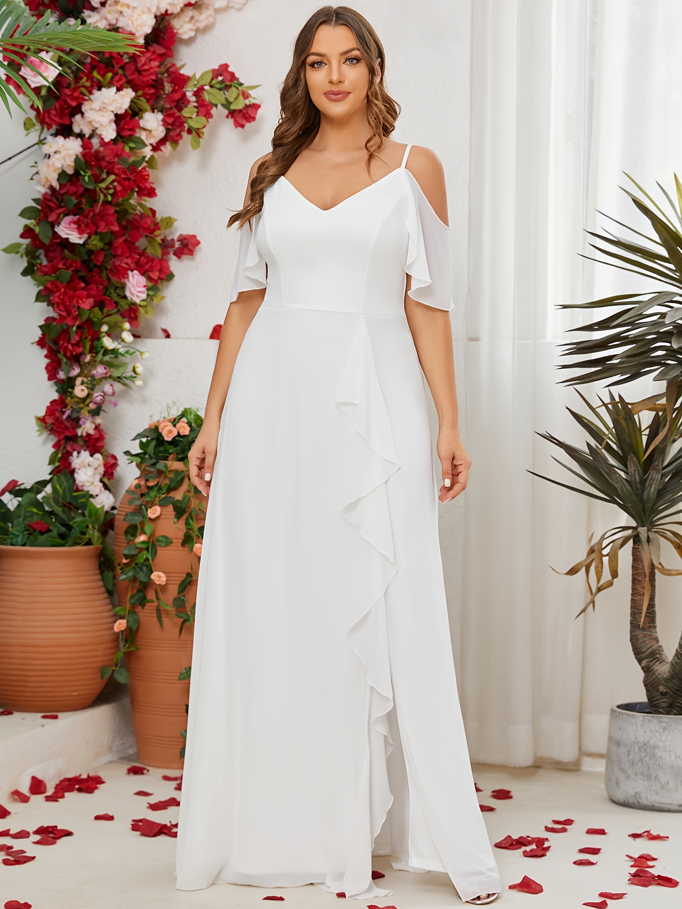 plus size plus size womens bridal gift party dress - Temu Cyprus
