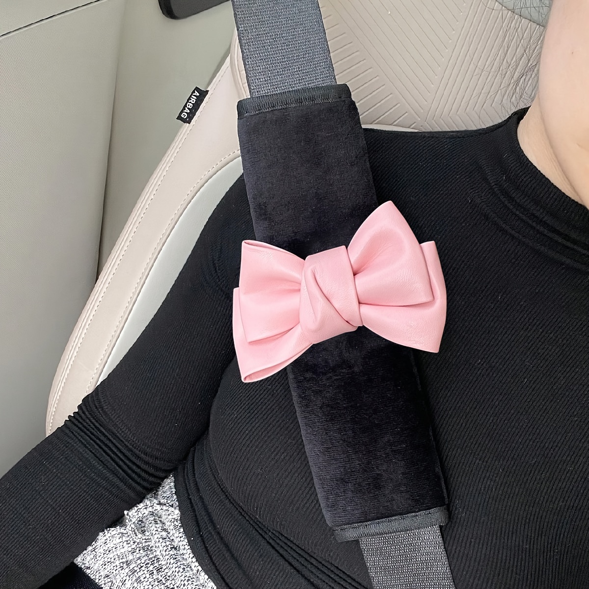 

Sanzhixiong 1pc Bowknot Car Shoulder Pad - Comfortable For