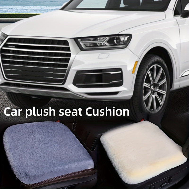 

Car Seat Cushion Plush Cushion 4 Levels Thickened Seat Cushion