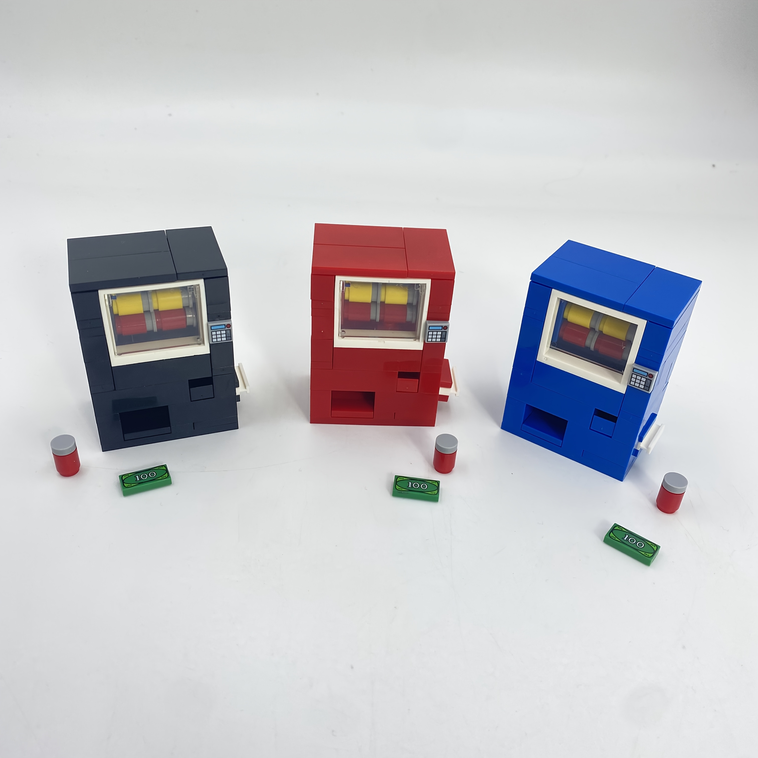 bloques construcción pequeñas moc 82pcs máquina Temu Spain