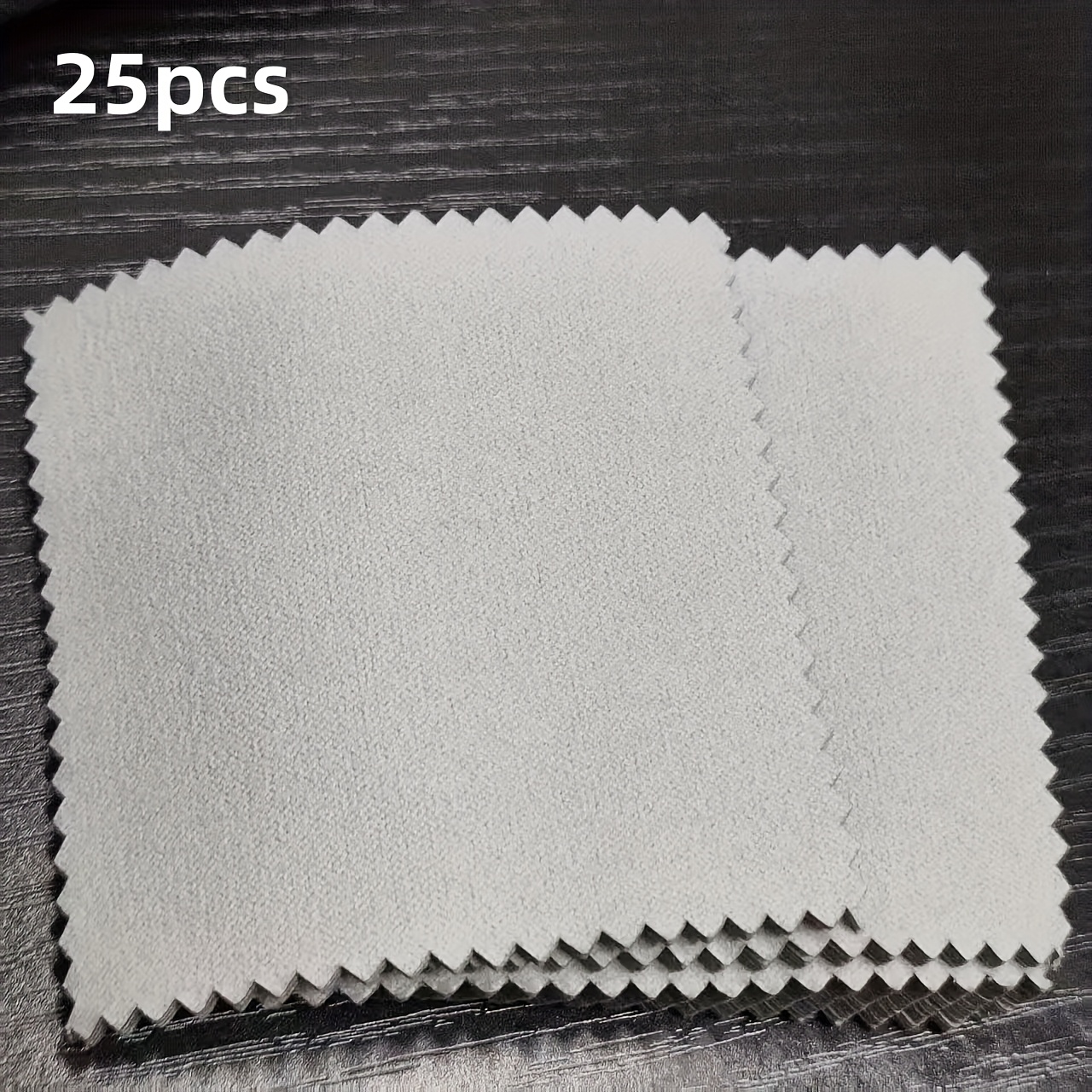 25pcs Jewelry Care Silvery Polishing Cloth, Jewelry Maintenance, Cleaning Cloth, Golden And Silvery Polishing Cloth - Jewelry Cleaning And Care Products-festival Gift Accessories
