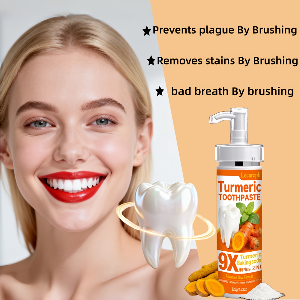 Luxury Turmeric and Bee Venom Toothpaste for Deep Clean