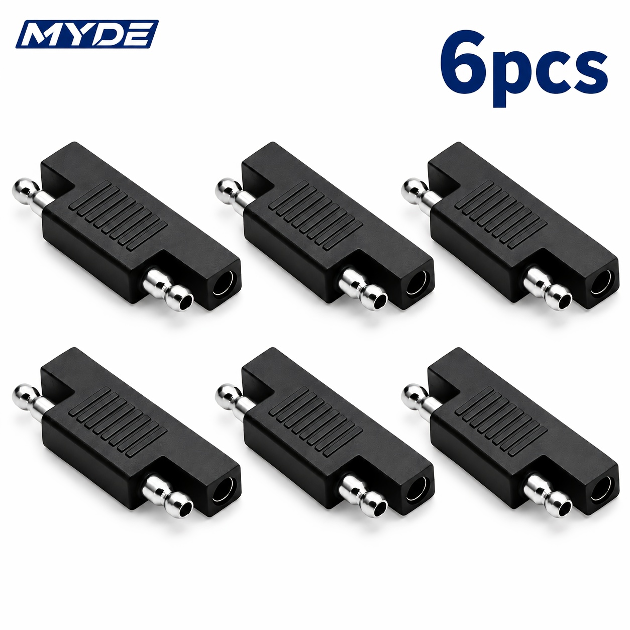 TEMU Adaptateur SAE, Adaptateur d'alimentation SAE vers double prise banane pour voiture, camping-car, batterie de moto, panneau solaire, câblage et