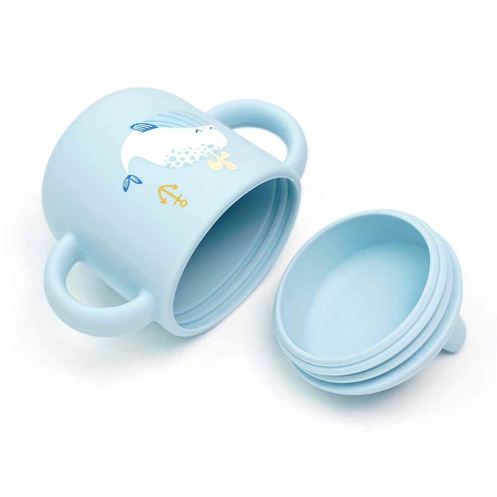 silicone baby sippy cups cute training cup infants toddlers - Temu
