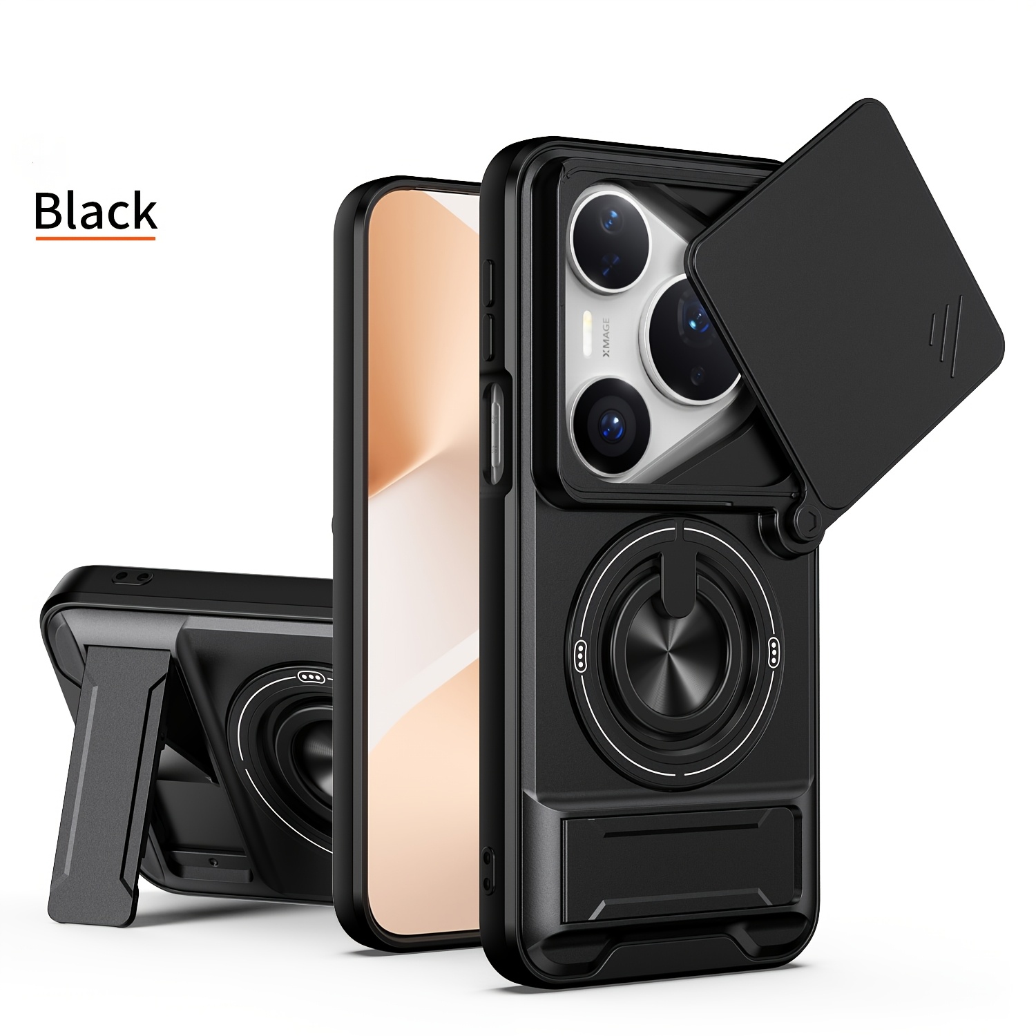 TEMU Phone Case - Fashionable, Light, Luxurious, Shockproof, Magnetic, Multi-functional Phone Case, Suitable For Huawei 70/80 Ultra, Pro, Pro Plus