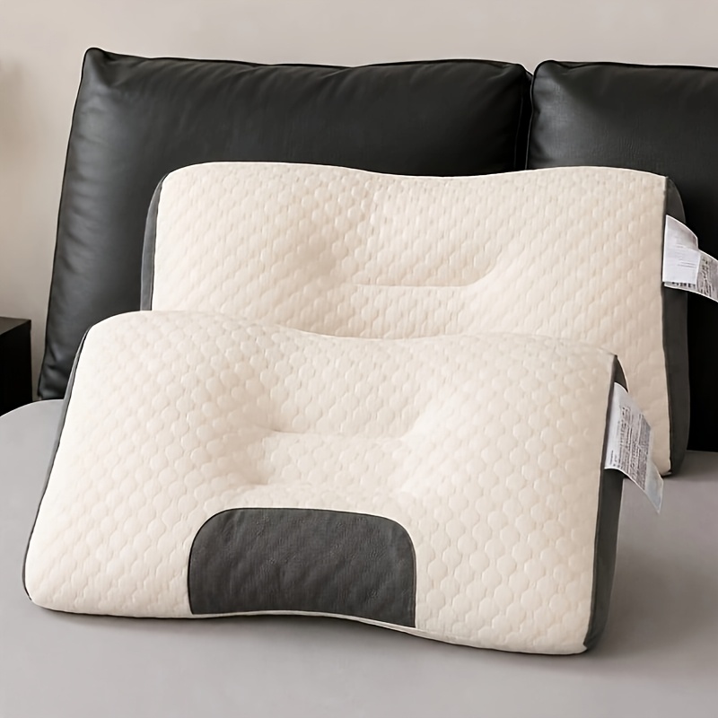 Image of 2pcs Bed Pillows, Soft Slim Pillow, Versatile Pillow Fillings, Moisture-wicking And Breathable, Soft And Durable, Comfortable Pillows For Bedroom And Living Room, Suitable For Use