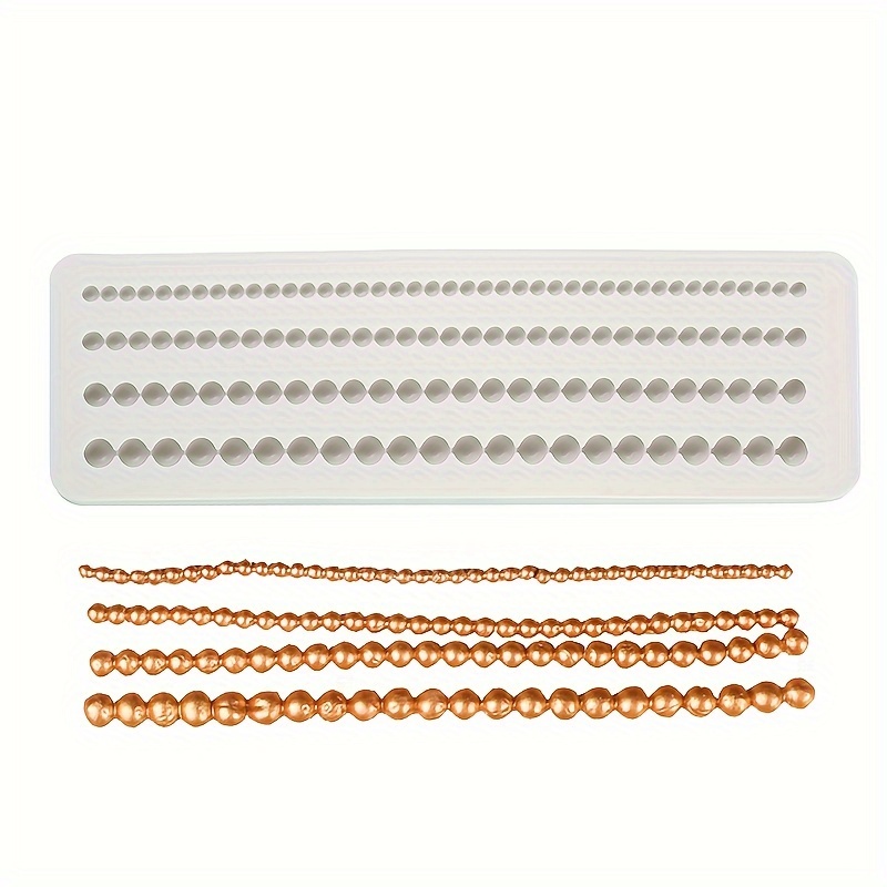 

Silicone Mold For Crafting Pearl Necklaces - 1pc