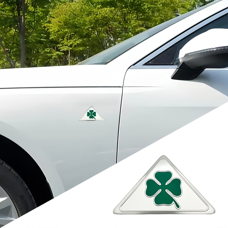 

Clover Magnetic Car Decal - Metal, Fit For Cars & Motorcycles, Exterior Accessory