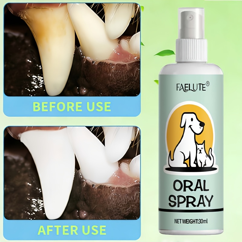 TEMU Faelute's Breath Spray Suitable For - Gentle Mist For , Oral Hygiene Spray, Lightweight Formula For Easy Spray Application Home, Suitable For Puppy & Kitten Care