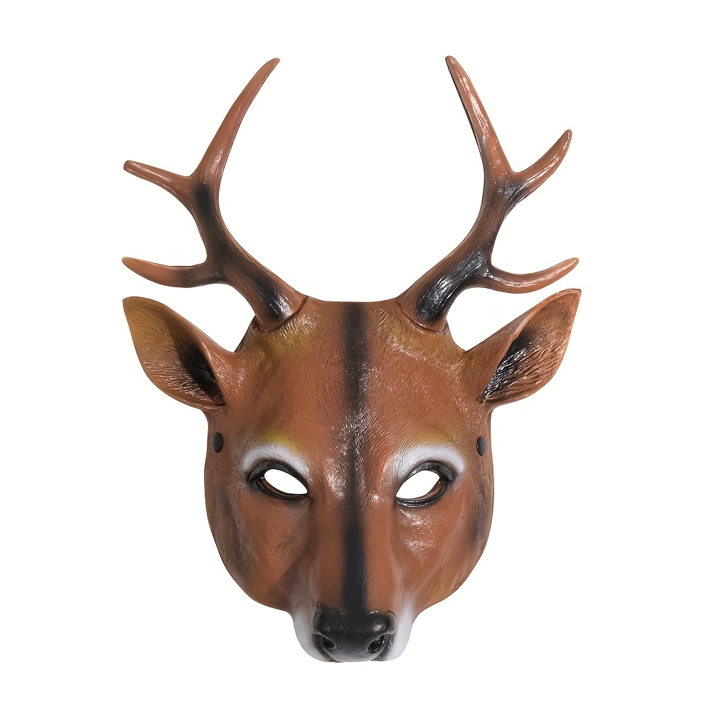 funky style deer mask synthetische latex kostuum accessoire - Temu  Netherlands, image size:1000x1000
