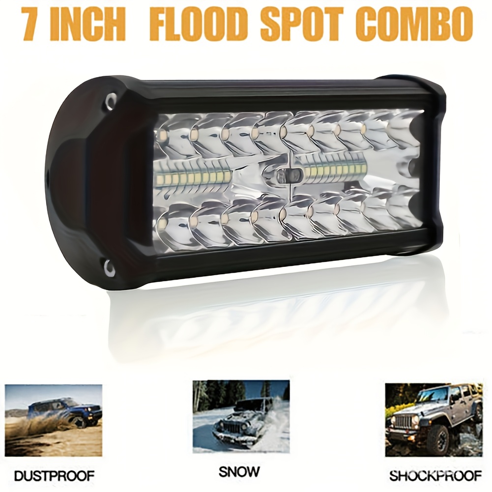 Arbetsljusramp 120W 7 LED