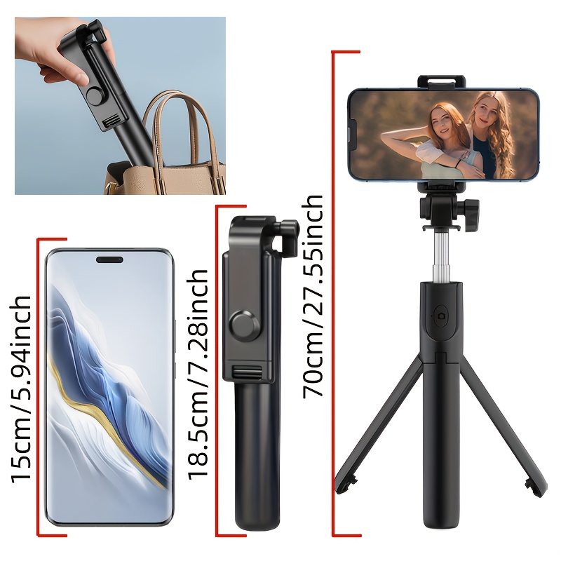 Pau de Selfie de 27 polegadas com Tripé 4