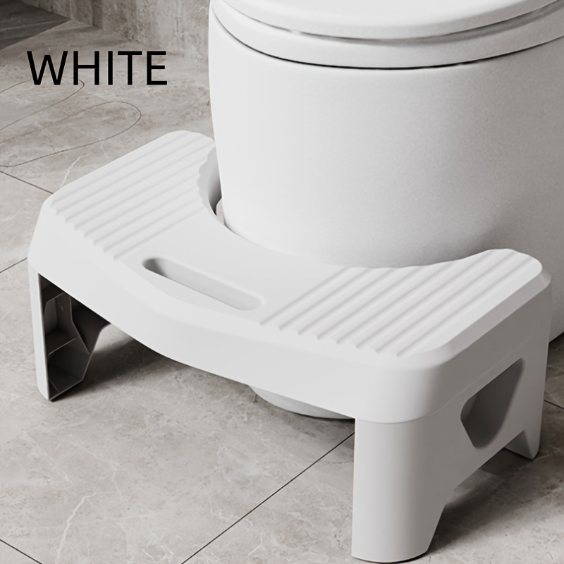 TEMU 1pc Plastic Potty For Adults, Stool, Foot Stool, No-power , Bath/ , Supplies