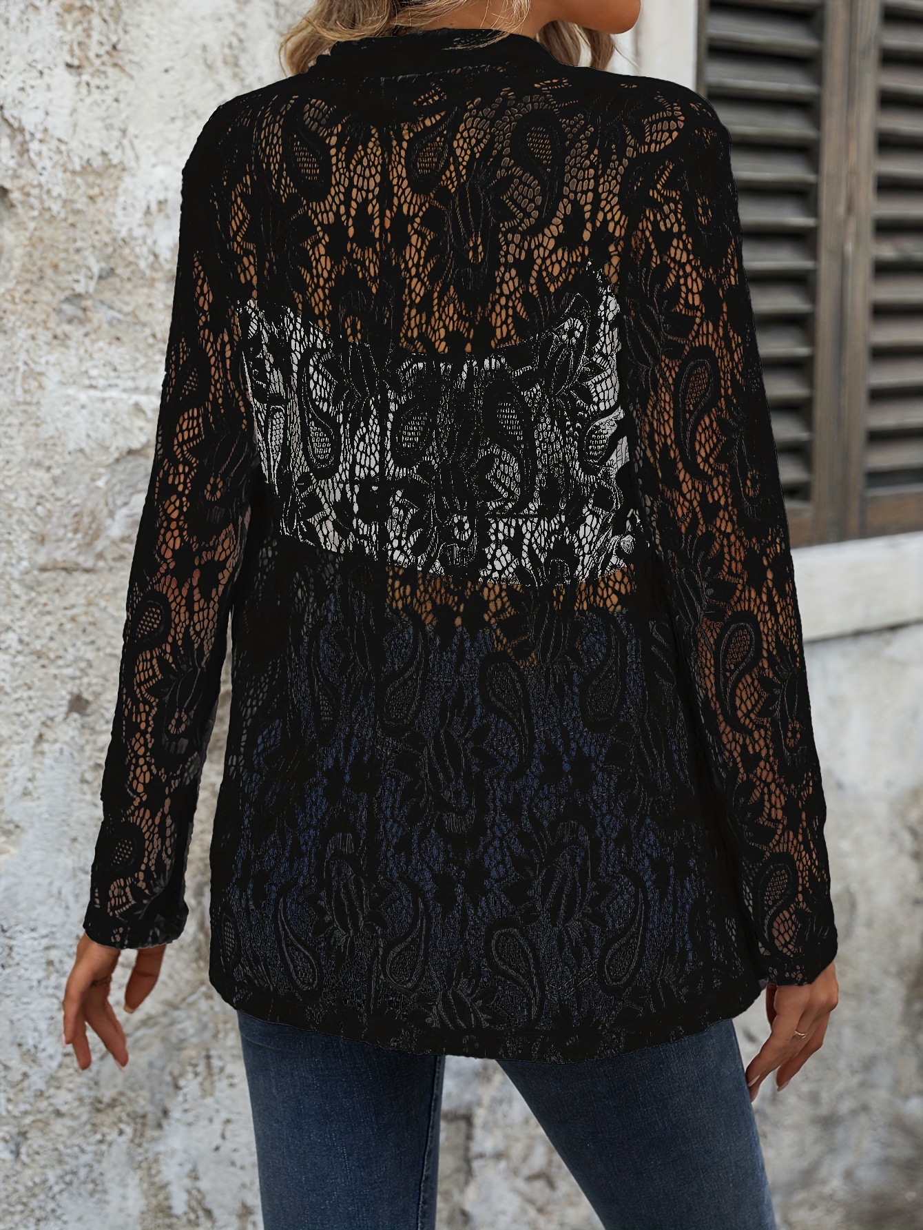 ジャケット Off-Shoulder Velvet Guipure Lace Blazer Oscar de la Renta Off-Shoulder Velvet Guipure Lace Blazer