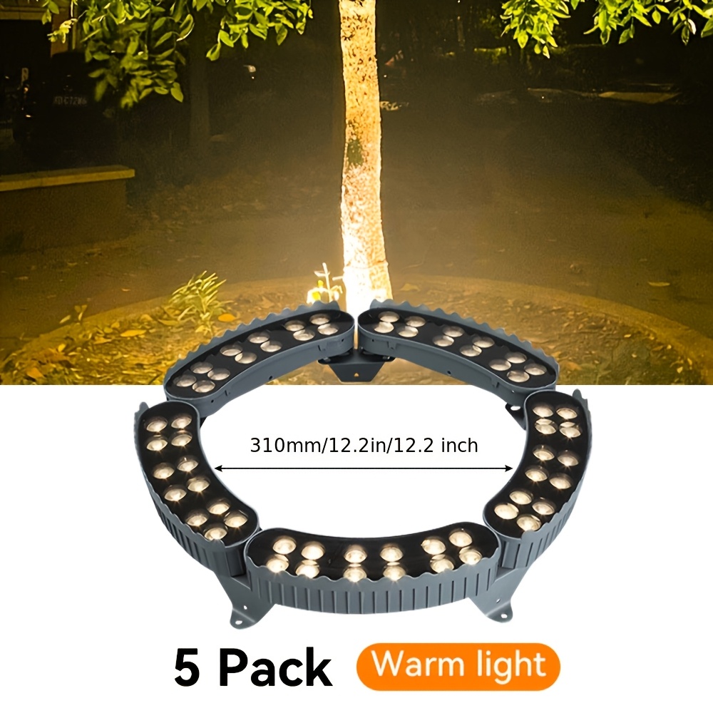 E-shop LED Baumstrahler für Außen, LED Wandstrahler, Aluminium Landschafts- und Rasenleuchten, IP65, Kann unter großen Bäumen und zylindrischen Kegeln