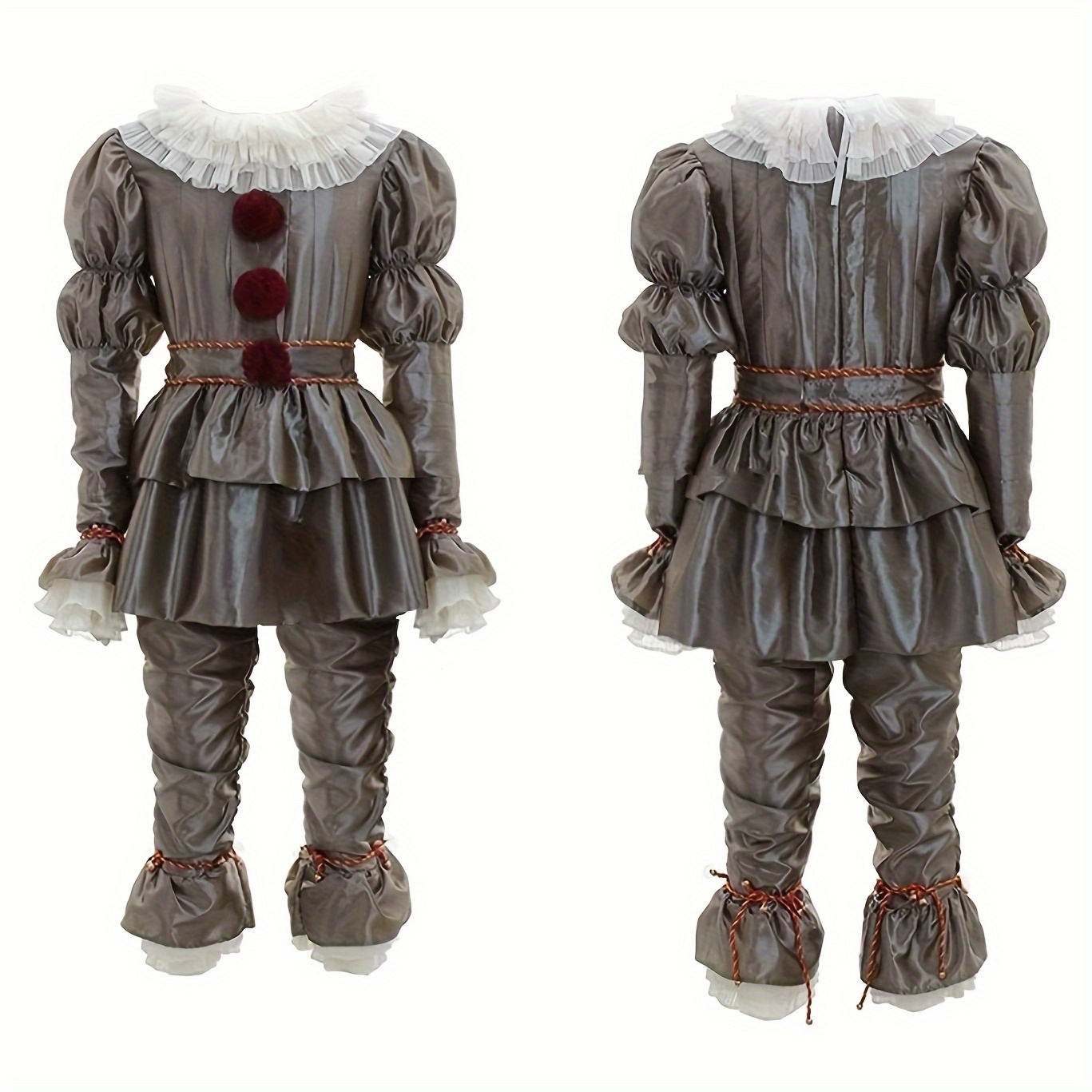 

Scary Costume For Cosplay Party Outfit Full Set Adults