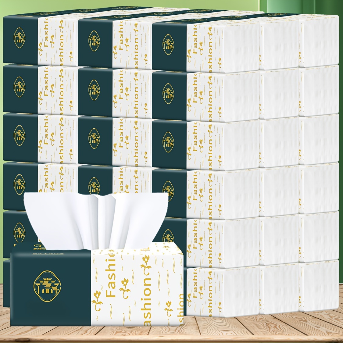 10pcs fashion 4 ply paper tissues soft thickened 250 sheets per pack dye free for office   food trucks details 4