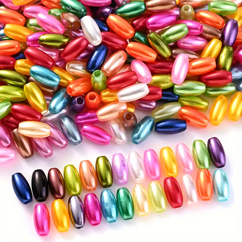 

500pcs 4x8mm , Making, , Bracelets, Necklaces, Phone Beading Accessories, & Sewing Supplies