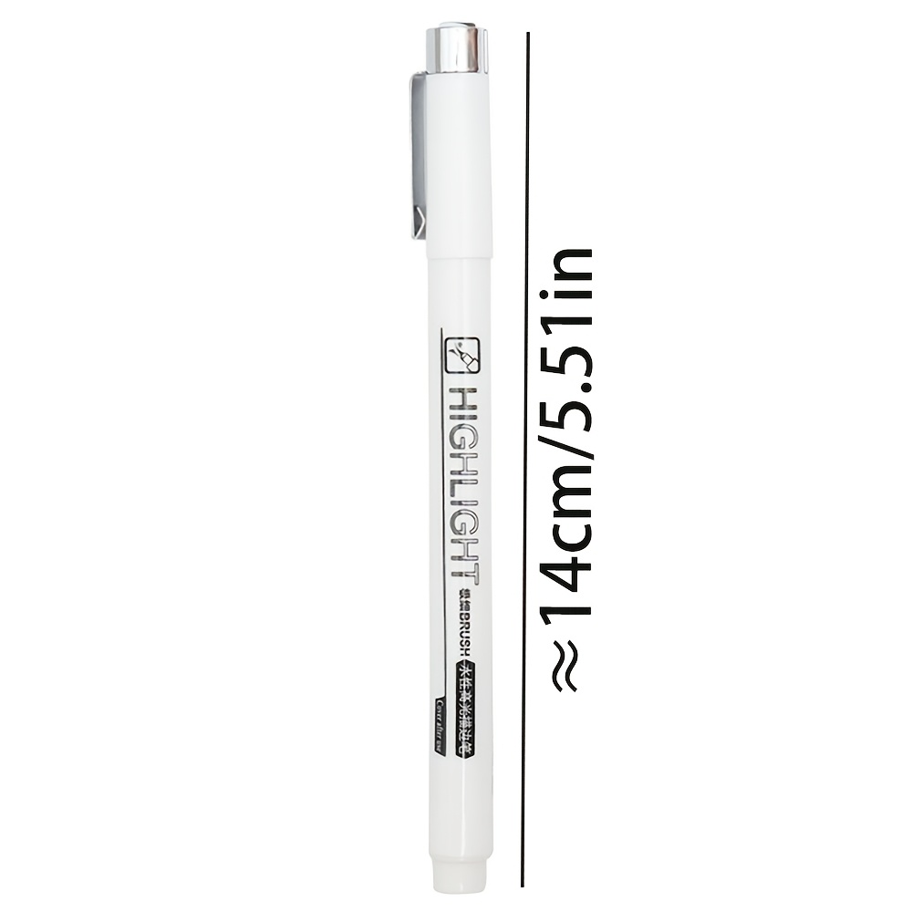 Precision Artist's Toolkit: Drawing Pens, White Highlight Markers & Flexible Tip Outliners For Illustration And Sketch Art
