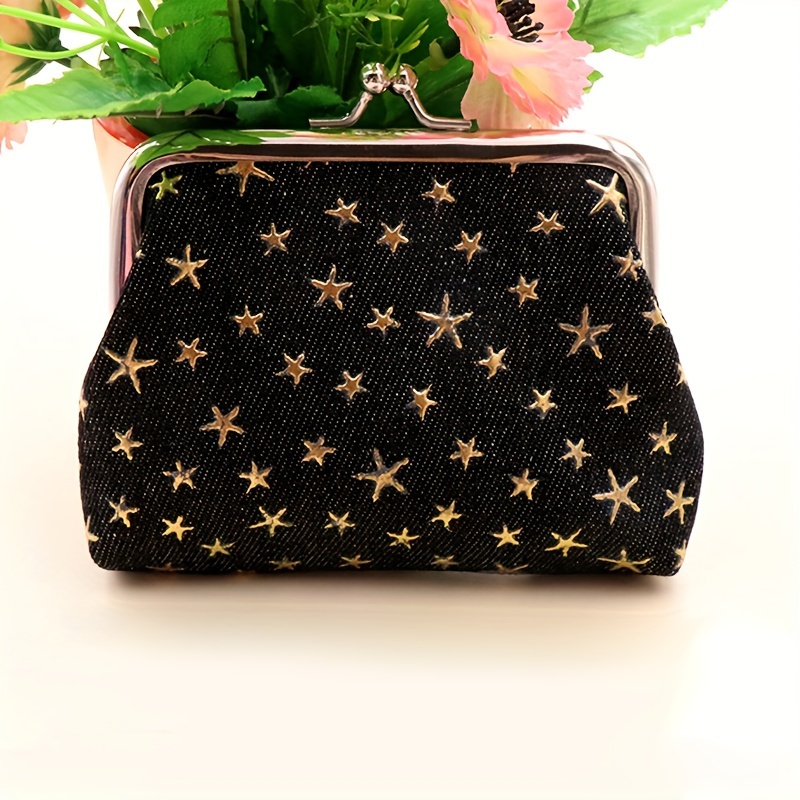 Fashionable Coin Purse, Clutch -lock Storage Bag, Vintage Versatile Organizer