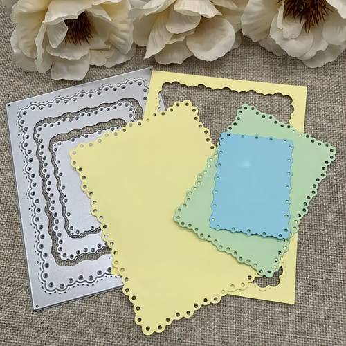 metal border cutting die template for diy scrapbooking album paper cards embossing