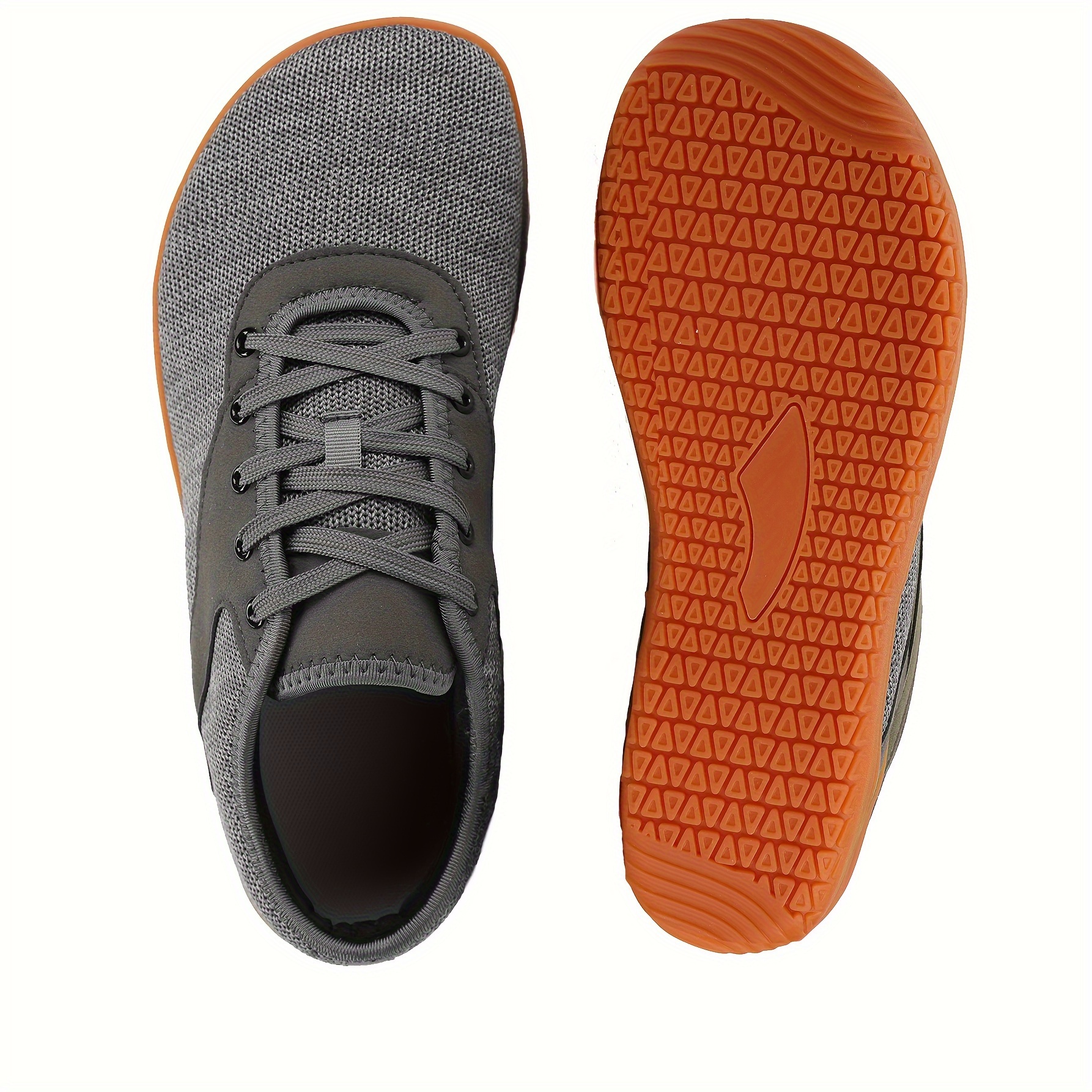 minimalist mens wide barefoot sneakers zero drop sole - Temu  display picture 1