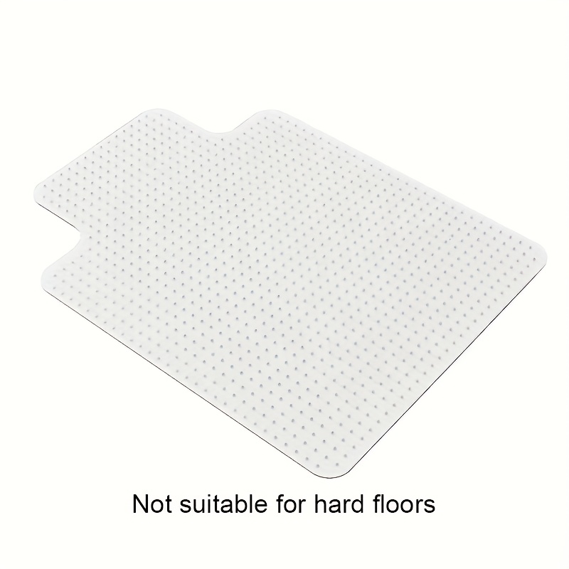 TEMU Office Chair Mat For Carpet, Carpet Protector Chair Mat Large 90x120cm, Easy-to- Protectors For Chairs, Thick And Sturdy Desk Chair Mats