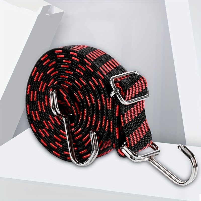 Durable Bungee Cord Strap With Stainless Steel Hook Clasp - Temu