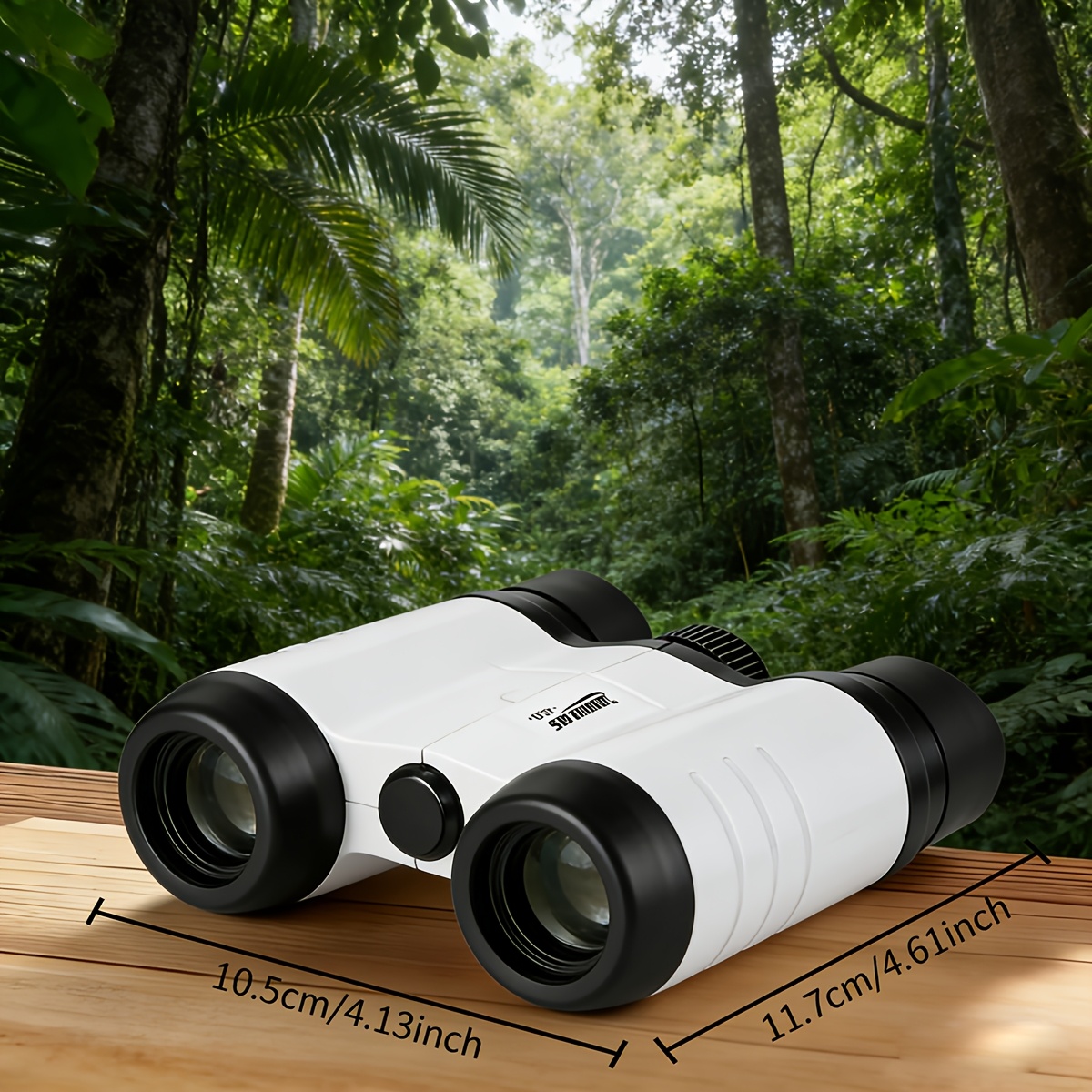TEMU Kids 4x Magnification Binoculars With Compass, Compact Telescope, Ideal For Australian Nature Exploration, Bird Watching And Camping. Perfect