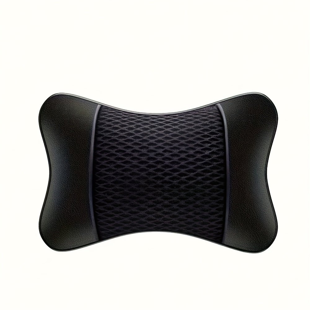TEMU Oreiller de Nuque en Respirante en Cuir PU pour Appuie-tête de Voiture, Coussin de Siège et Confortable, Accessoires et Décorations Auto
