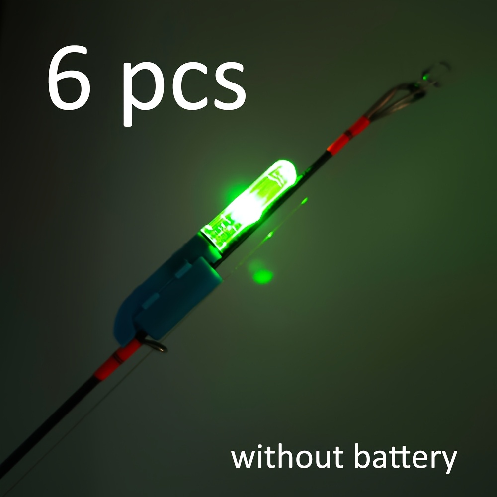Image of 6-pack High-visibility Fishing Lights, Long-lasting Electronic Night Fishing Indicator, Cr425 Batteries Not Included