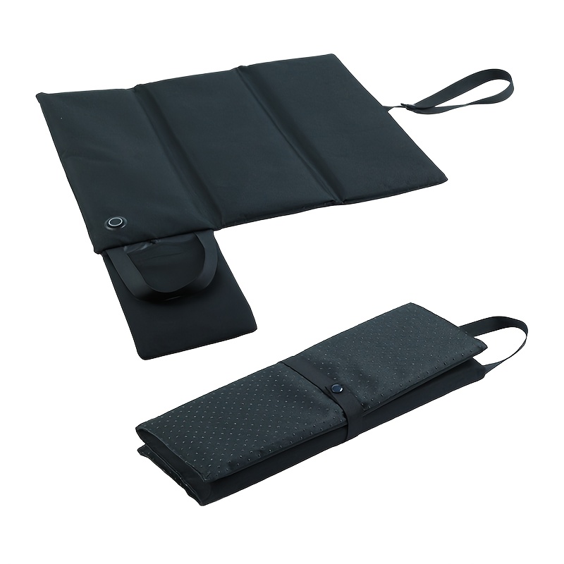TEMU 3-fold Heated Seat Cushion With Portable Storage Strap And Handle, 3-level Temperature Adjustable, Protection, Non-slip Bottom. Suitable For ,