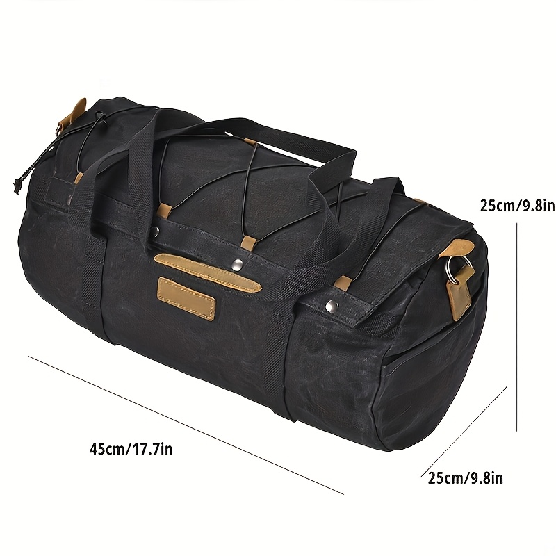Classic Motorcycle Rear Seat Storage Bag, a Multifunctional Travel Tail Bag Designed for Outdoor Use, Featuring Both Shoulder And Hand Carry Options, Ideal for Cycling, Hiking, And Climbing