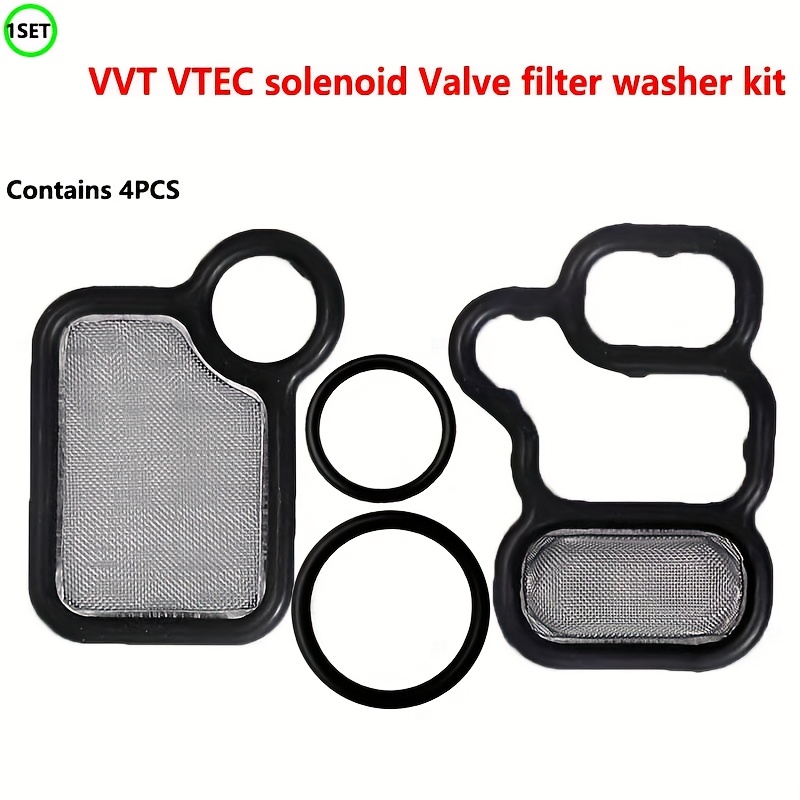 TEMU 917-176 Vvt Solenoid Valve Filter Gasket For Accord Element, For Rdx Rsx Tsx 2002-2015 15815-raa-a02, 15855-raa-a01, 91319-paa-a01, 1 Set Or 3