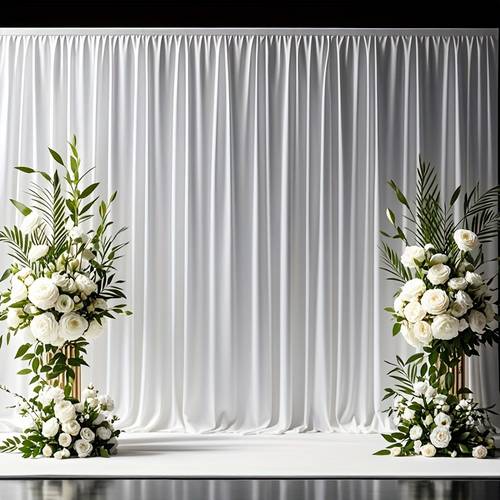 1pc 9 94ft 6 63ft luxurious satin drapes backdrop curtain white for central party decor valentines day ceremony bridal shower mothers day gift stage decoration shower anniversary birthday party wedding ceremony holiday decorations