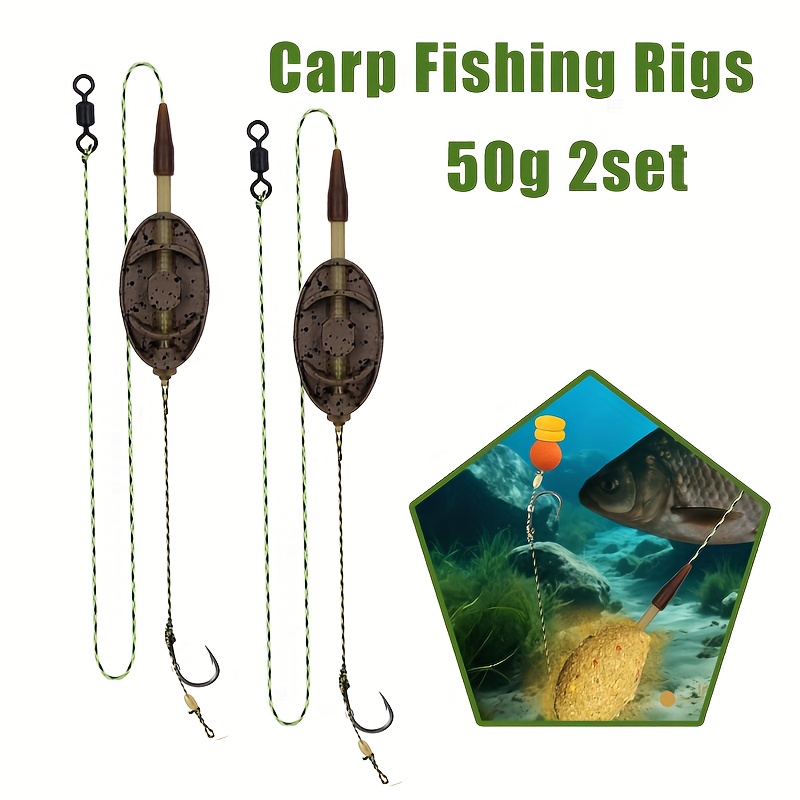 Alloy Fishing Method Feeder – Equipped With , 20g/30g/40g/50g Options, Durable Rust-proof Construction, Essential Fishing Tackle