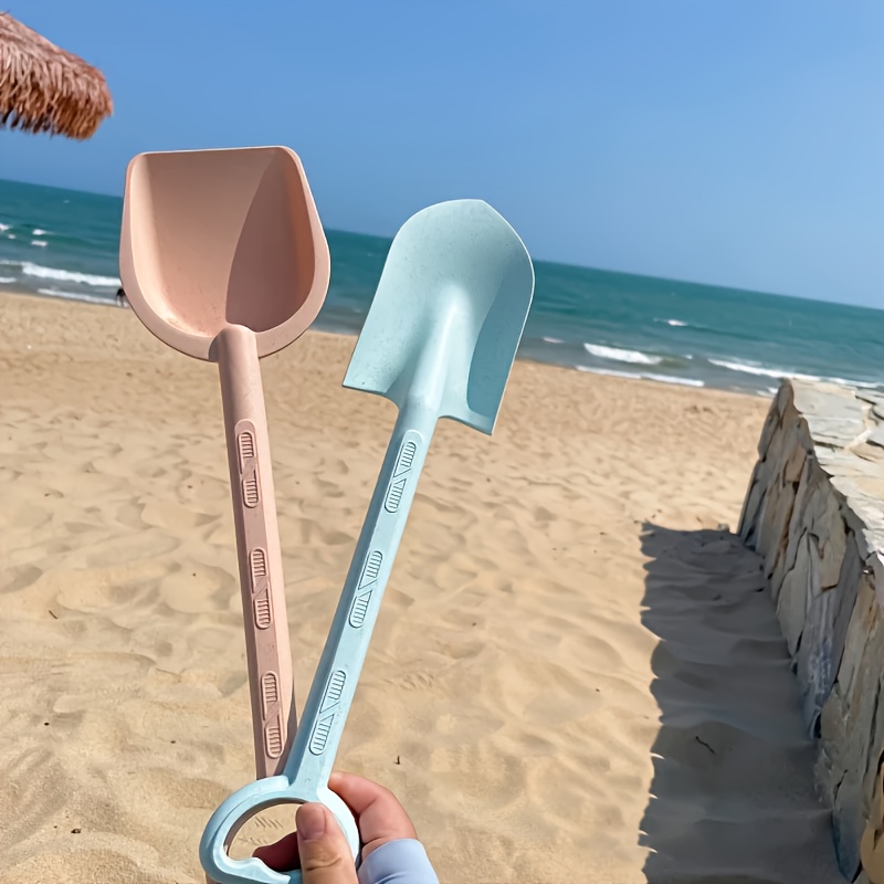 2pcs Random Large Shovel & Snow Shovel for Kids' Beach & Snow Play
