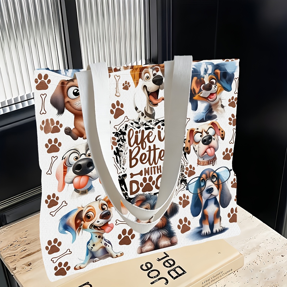 TEMU 1 stuks, Dierenparadijs Thema Dames Schoudertas, Multifunctioneel, Handtas, Clutch, Avondtas, Reisbenodigdheid, Vakmanschap, Lichtgewicht,