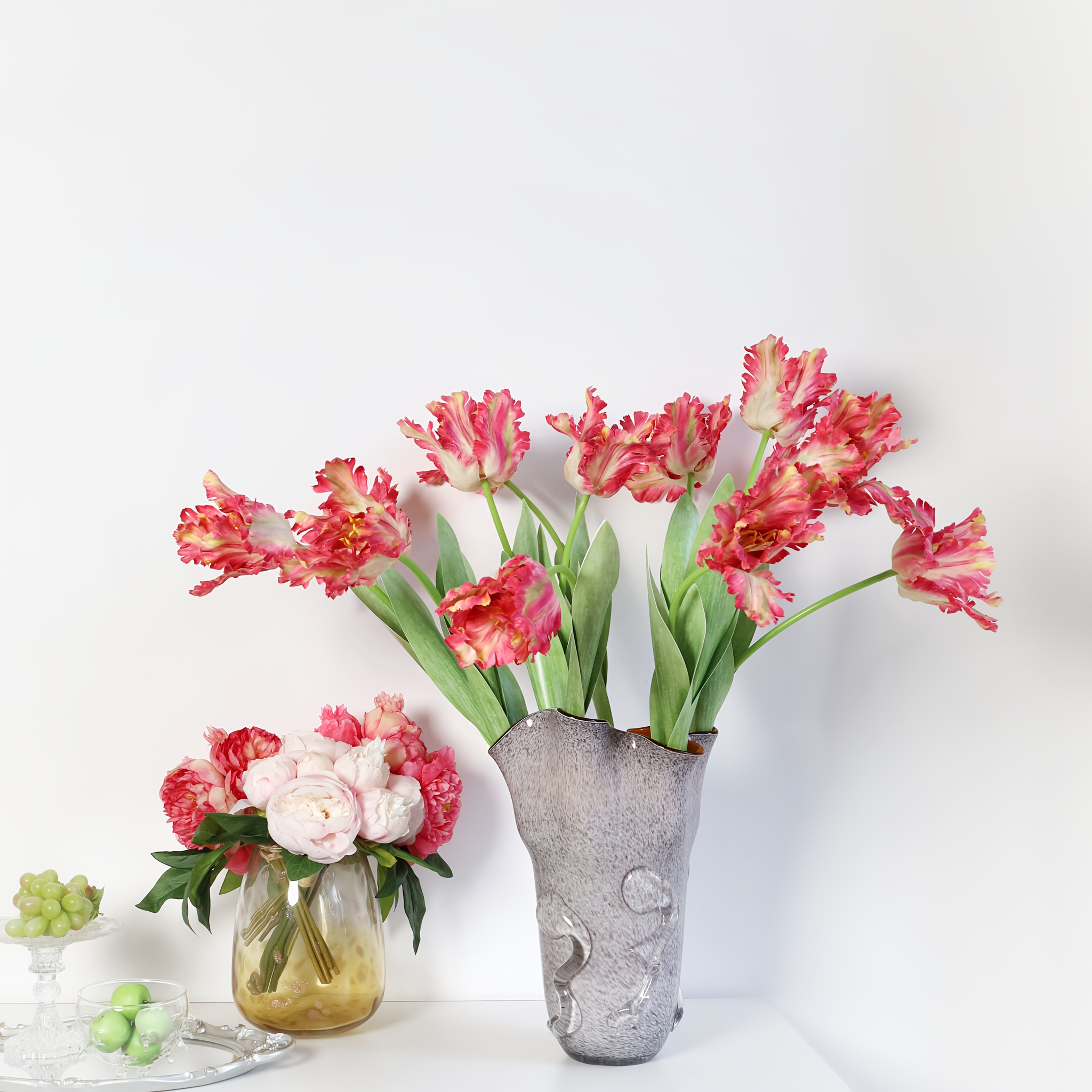 herbstlicher blumenkasten Balkonkasten Set Lila Herbst
