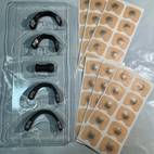 100 magnetic stickers 4 nose clips 1 magnetic retrieval device nasal expansion external nasal patch nasal inhalation magnetic nasal band nasal breathing expander suitable for men and women