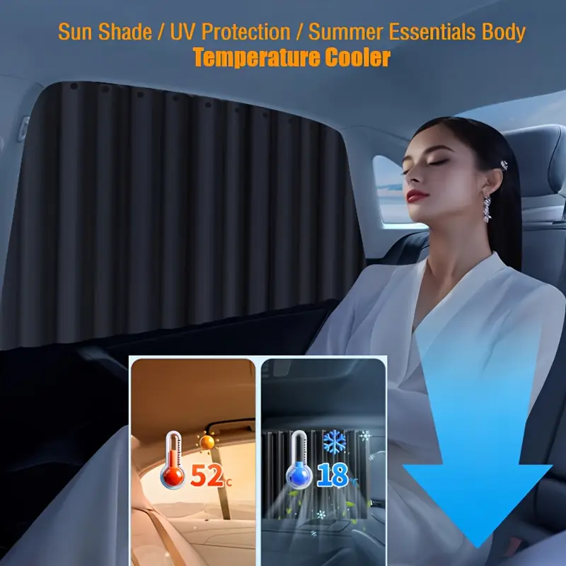 Sunshades For Cars - Premium Windshield UV Ray & Heat Block Sunshades For Cars - Premium Windshield UV Ray & Heat Block