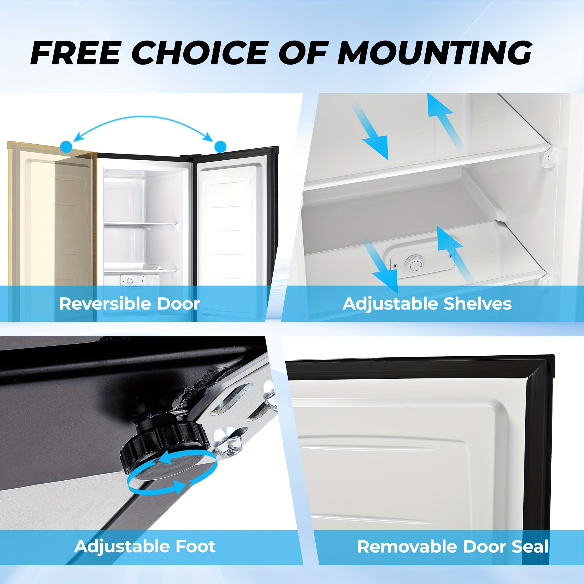 Vertical Chest Freezer 3.0 Cubic Feet Single door Temu