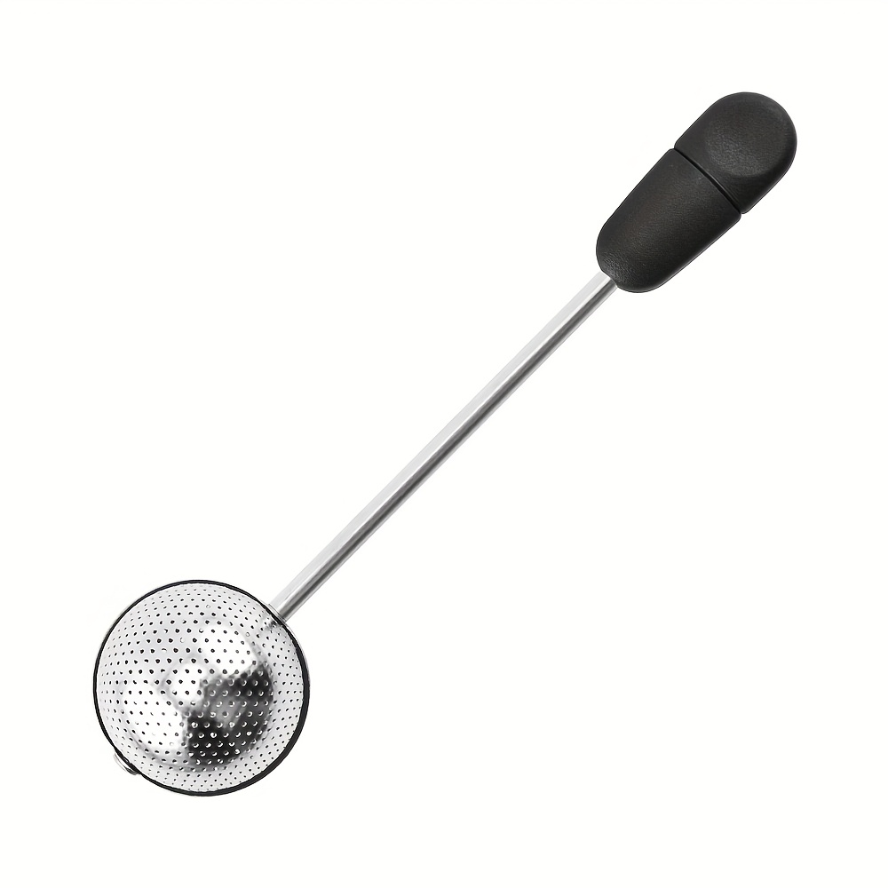 E-shop 304 Edelstahl Drehbarer Tee-Einlaufstöpsel Tee Filter Kleiner Grüner Blumen Tee Filter Tee Sieb Multifunktionales Teezubereitungsgerät