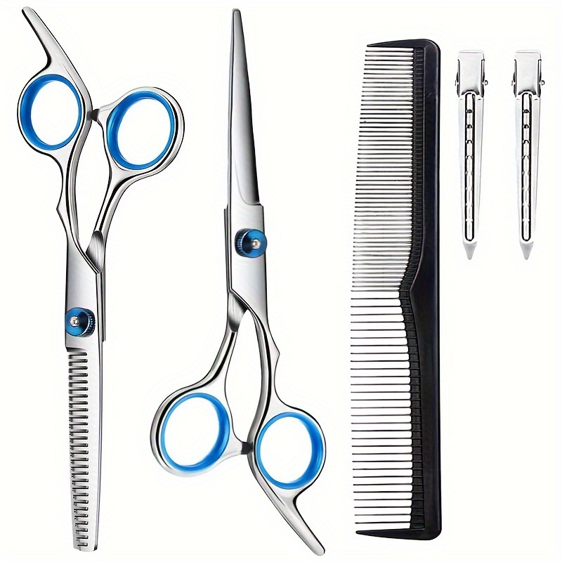 

Haircut Set - Steel Thinning & Cutting Shears For Men, Women, And - For Barbers, Salons, And Use