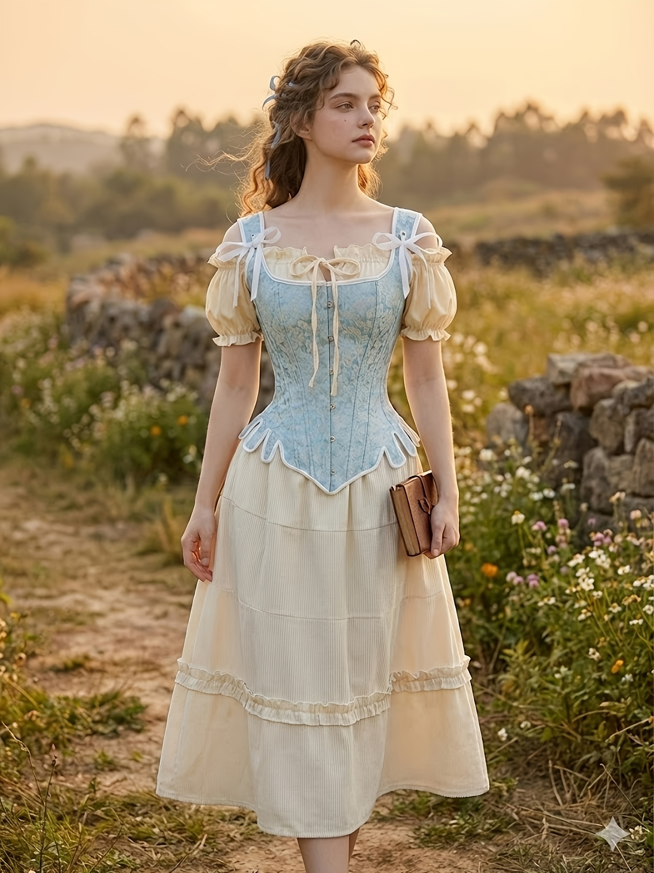 country style medieval shaped u neck - Temu Australia
