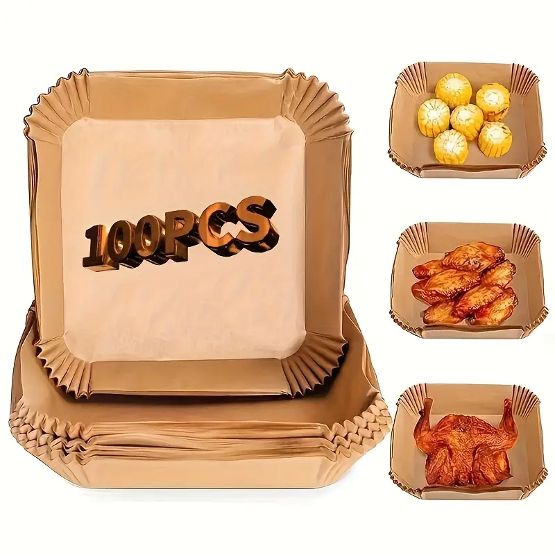 air fryer liner non stick disposable air fryer liner oil and waterproof baking paper kitchen supplies wedding anniversary party supplies birthday party supplies summer gifts themed party decorations Product details 3