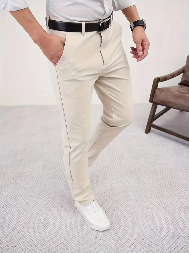 mens dress pants mens trousers mens formal pants mens casual - Temu Oman mens dress pants mens trousers mens formal pants mens casual - Temu Oman