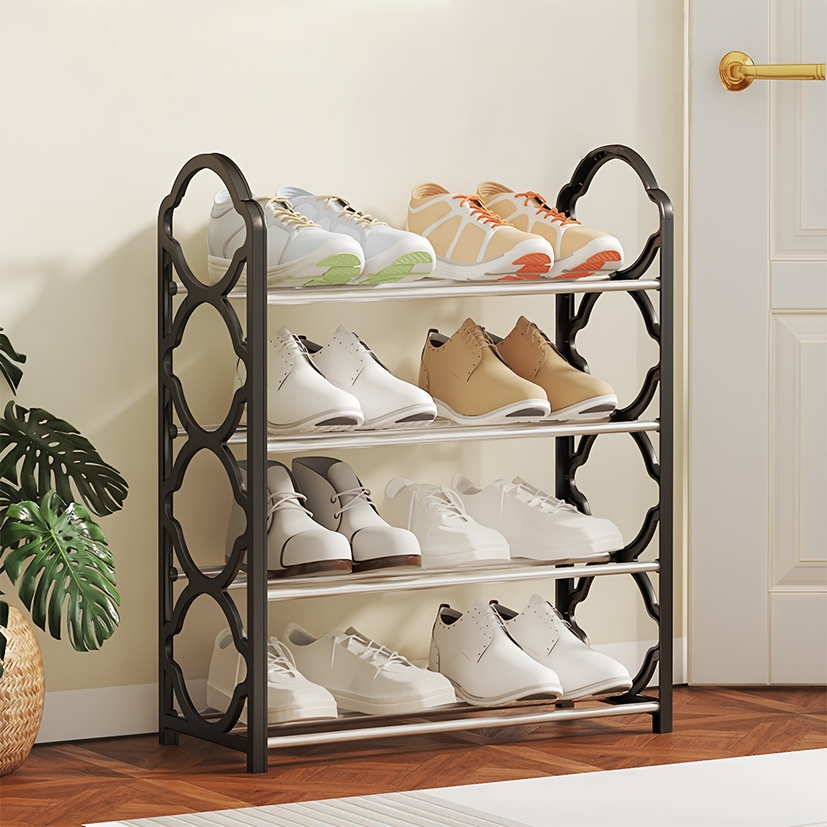 TEMU Shoe Racks Home Dormitory Shoe Cabinet Assembly Integrated Shoe Rack Storage Rack