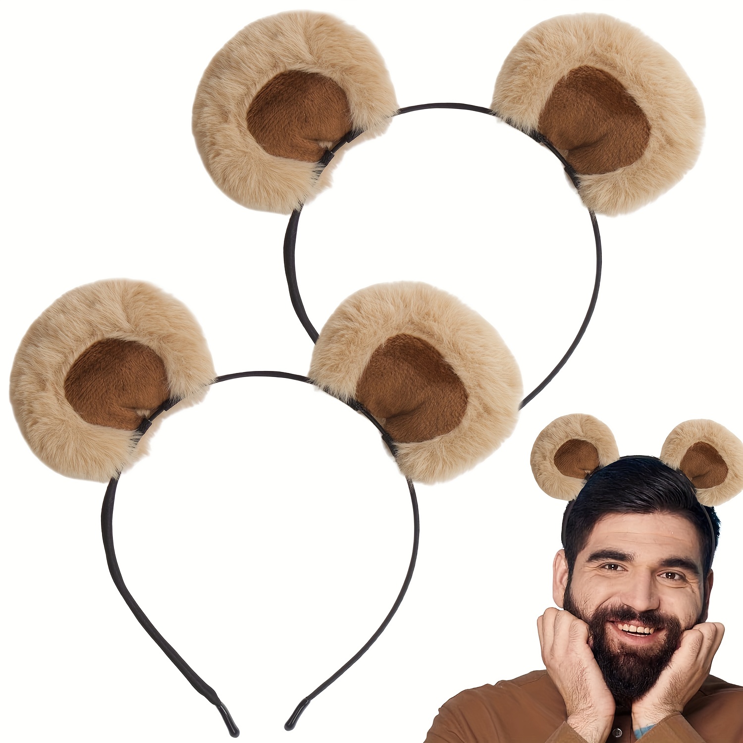 bear headband sold on Temu United States
